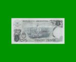 PESOS LEY 18.188 $5,00, BOT 2328, AÑO 1974, ESTADO EXCELENTE.- - Imagen 2