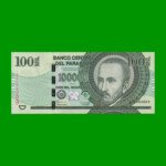 BILLETE DE PARAGUAY 100.000 GUARANIES, PICK 240b, AÑO 2015, ESTADO EXCELENTE+.-