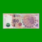 PESOS 3er DISEÑO $100,00, BOT 4322, AÑO 2015, ESTADO SIN CIRCULAR.-