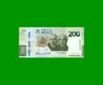 BILLETE DE MEXICO $200,00 PICK NEW, AÑO 2019, ESTADO SIN CIRCULAR.-