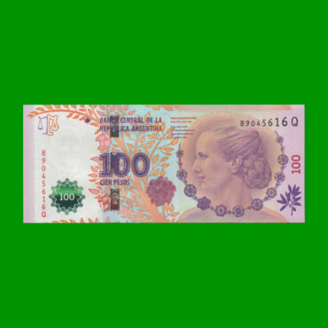 PESOS 3er DISEÑO $100,00, BOT 4323, AÑO 2015, ESTADO SIN CIRCULAR.-