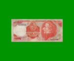 BILLETE DE URUGUAY $10.000, PICK 53c, AÑO 1974, SERIE C, ESTADO MUY BUENO- .-