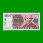 PESOS ARGENTINOS $5.000,00, BOT 2639, AÑO 1985, ESTADO EXCELENTE+ .-