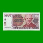 PESOS ARGENTINOS $5.000,00, BOT 2639a, AÑO 1985, ESTADO EXCELENTE+ .-