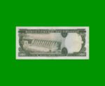 BILLETE DE URUGUAY $500 PESOS RESELLADO A 0,50 N$, PICK 54, AÑO 1975, ESTADO EXCELENTE- .- - Imagen 2