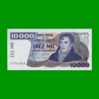 PESOS ARGENTINOS $10.000,00, BOT 2641, AÑO 1985, ESTADO EXCELENTE+ .-