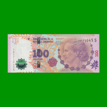 PESOS 3er DISEÑO $100,00, BOT 4325, AÑO 2015, ESTADO EXCELENTE.-