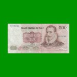 BILLETE DE CHILE $ 100,00, PICK 153b, AÑO 1986, ESTADO MUY BUENO.-
