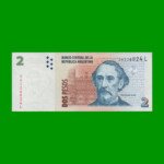 PESOS CONVERTIBLES 2do DISEÑO $2,00, BOT 3242, AÑO 2013, ESTADO EXCELENTE+.-