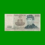 BILLETE DE CHILE $ 1.000,00, PICK 154c, AÑO 1990, ESTADO BUENO.-