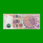 PESOS 3er DISEÑO $100,00, BOT 4325, AÑO 2015, ESTADO SIN CIRCULAR.-