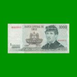 BILLETE DE CHILE $ 1.000,00, PICK 154g, AÑO 2006, ESTADO MUY BUENO.-