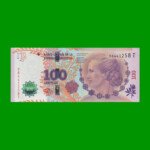 PESOS 3er DISEÑO $100,00, BOT 4326, AÑO 2015, ESTADO EXCELENTE+.-