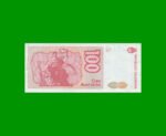 BILLETE DE AUSTRALES, 100 AUSTRALES, BOT 2845, AÑO 1989, ESTADO EXCELENTE+.- - Imagen 2
