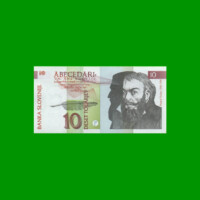 BILLETE DE ESLOVENIA 10 TOLARJEV, PICK 11a, AÑO 1992 ESTADO SIN CIRCULAR.-