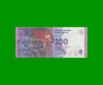 REPOSICION BILLETE CONVERTIBLE TERCER DISEÑO $ 100,00 CONMEMORATIVO, BOT C003, ESTADO SIN CIRCULAR.- - Imagen 2