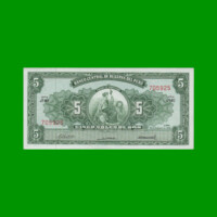BILLETE DE PERU 5 SOLES, PICK 83, AÑO 1968, ESTADO EXCELENTE.-