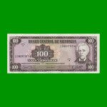 BILLETE DE NICARAGUA 100 CORDOBAS, PICK 132, ESTADO EXCELENTE+.-