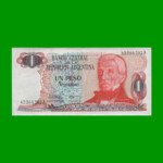 PESOS ARGENTINOS $1,00, BOT 2602, AÑO 1984, ESTADO EXCELENTE+ .-
