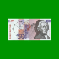 BILLETE DE ESLOVENIA 50 TOLARJEV, PICK 13a, AÑO 1992 ESTADO SIN CIRCULAR.-
