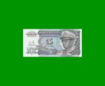 BILLETE DE ZAIRE 5 NUEVO MAKUTA, PICK 48a, AÑO 1993, ESTADO SIN CIRCULAR.-
