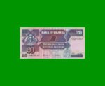 BILLETE DE UGANDA 20 SHILLINGS, PICK 29b, AÑO 1988 ESTADO SIN CIRCULAR.-