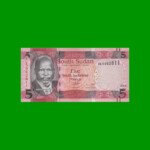 BILLETE DE SUDAN DEL SUR 5 LIBRAS, PICK 11, AÑO 2015 ESTADO SIN CIRCULAR.-
