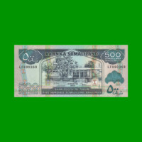 BILLETE DE SOMALILAND 500 SHILLINGS, PICK 6h, AÑO 2011, ESTADO SIN CIRCULAR.-