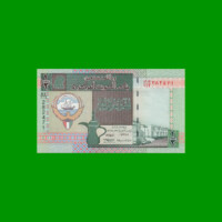 BILLETE DE KUWAIT 1/2 DINAR, PICK 24f, ESTADO SIN CIRCULAR.-
