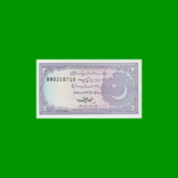 BILLETE DE PAKISTAN 2 RUPIAS, PICK 37, ESTADO SIN CIRCULAR.-