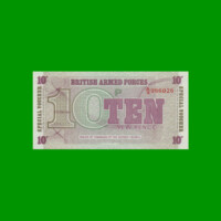 BILLETE DE INGLATERRA (GRAN BRETAÑA) 10 PENCE, PICK M48, AÑO 1972 ESTADO SIN CIRCULAR.-