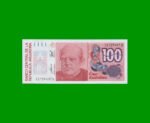 BILLETE DE AUSTRALES, 100 AUSTRALES, BOT 2847, AÑO 1990, ESTADO EXCELENTE+.-
