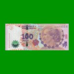 PESOS 3er DISEÑO $100,00, BOT 4330, AÑO 2015, ESTADO SIN CIRCULAR.-