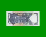 BILLETE DE URUGUAY $50,00 N$ PICK 61A, AÑO 1989, SERIE G, ESTADO EXCELENTE+.- - Imagen 2