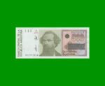 BILLETE DE AUSTRALES, 500 AUSTRALES, BOT 2851, AÑO 1990, ESTADO EXCELENTE.-