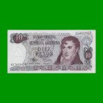 PESOS LEY 18.188 $10,00, BOT 2348, AÑO 1973, ESTADO EXCELENTE.-