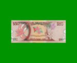 BILLETE DE GUYANA 50 DOLARES CONMEMORATIVO PICK 41, AÑO 2016 ESTADO SIN CIRCULAR.- - Imagen 2