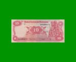 BILLETE DE NICARAGUA 10 CORDOBAS, PICK 134, ESTADO EXCELENTE+.-