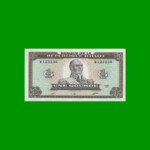 BILLETE DE HAITI 1 GOURDE, PICK 253a, AÑO 1989 ESTADO SIN CIRCULAR.-