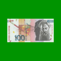 BILLETE DE ESLOVENIA 100 TOLARJEV, PICK 31, AÑO 2003 ESTADO SIN CIRCULAR.-