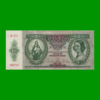BILLETE DE HUNGRIA 10 PENGO, PICK 113, AÑO 1936 ESTADO MUY BUENO- .-