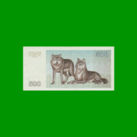 BILLETE DE LITUANIA 500 TALONAS, PICK 46, AÑO 1993 ESTADO SIN CIRCULAR.-