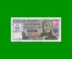 AUSTRALES TRANSITORIOS $50.000,00, BOT 2884, AÑO 1989, ESTADO EXCELENTE.-