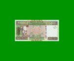 BILLETE DE GUINEA 500 FRANCOS, PICK 39b AÑO 2012 ESTADO SIN CIRCULAR.-