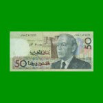 BILLETE DE MARRUECOS 50 DIRHAMS, PICK 64a, AÑO 1987, ESTADO EXCELENTE.-