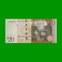 BILLETE DE TONGA 20 PA`ANGA, PICK 41, AÑO (2008) ESTADO SIN CIRCULAR.-