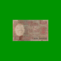 BILLETE DE INDIA 2 RUPIAS, PICK 79d, ESTADO BUENO.-
