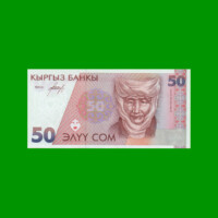 BILLETE DE KYRGISTAN 50 SON, PICK 11, AÑO 1994, ESTADO SIN CIRCULAR.-