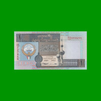 BILLETE DE KUWAIT 1 DINAR, PICK 25e, ESTADO SIN CIRCULAR.-