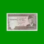 BILLETE DE PAKISTAN 5 RUPIAS, PICK 38, ESTADO SIN CIRCULAR.-